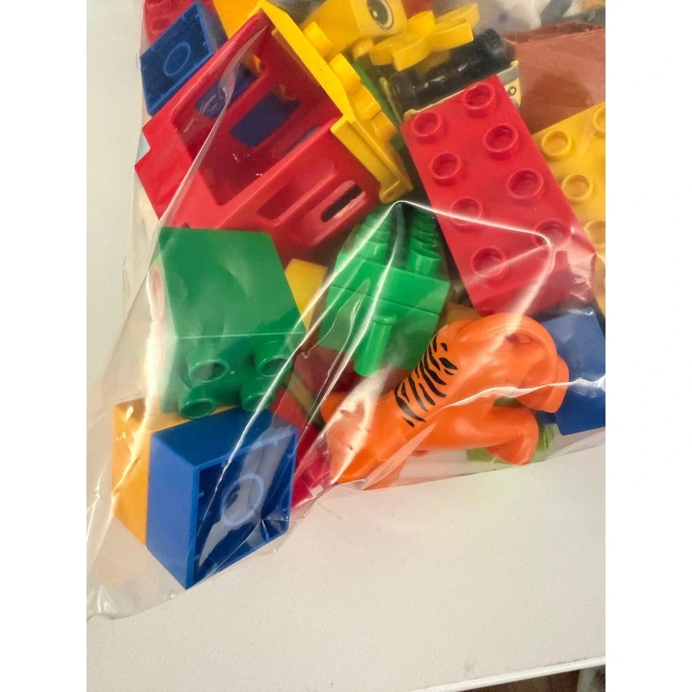 LEGO Duplo Mixed Lot Animals Figures Vehicles Zoo Cars Number Blocks Assortment